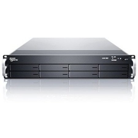 SANS DIGITAL Elitestor Es208Xb 2U 8 Bay Rackmount Sat KT-ES208X+B